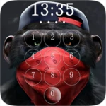 Logo of Monkey Lock Screen Wallpaper android Application 